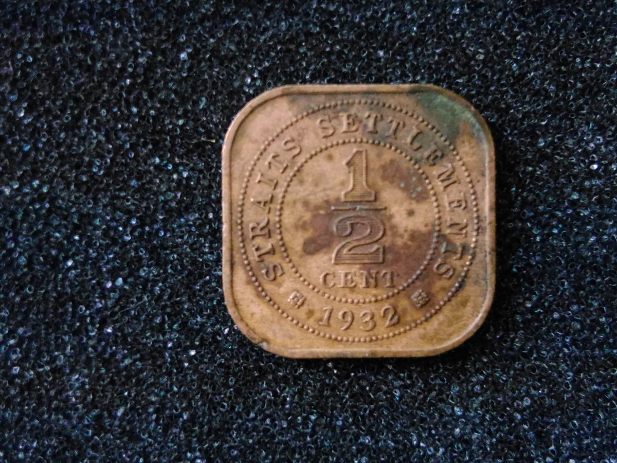 Straits-Settlements-Quarters-And-Halves,-How-To-Remove-Black-Blotches?